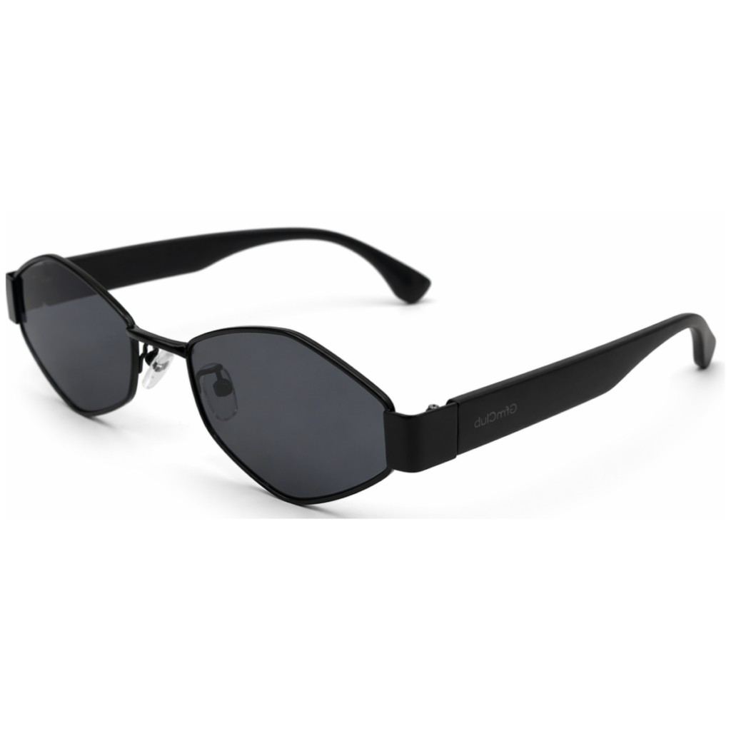 Óculos de sol feminino gfmclub milano uv400 preto