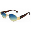 Óculos de sol feminino gfmclub milano uv400 azul