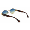 Óculos de sol feminino gfmclub milano uv400 azul