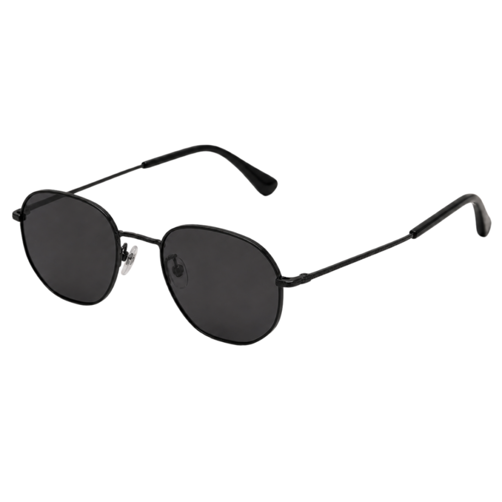 Óculos de sol masculino/feminino gfm club monaco – polarizado uv400 preto
