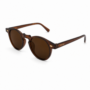 Óculos de sol ibiza gfmclub – proteção uv400 premium marrom