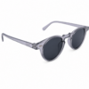 Óculos de sol ibiza gfmclub – proteção uv400 premium preto transparente