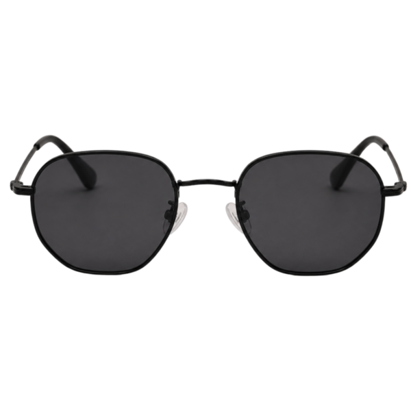 Óculos de sol masculino/feminino gfm club monaco – polarizado uv400 preto