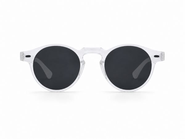 Óculos de sol ibiza gfmclub – proteção uv400 premium transparente