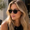 Óculos de sol ibiza gfmclub – proteção uv400 premium preto