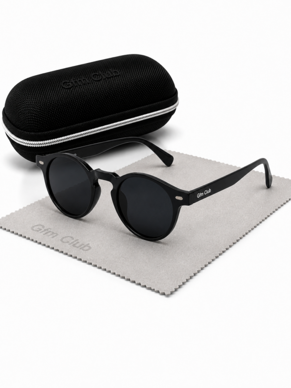 Óculos de sol ibiza gfmclub – proteção uv400 premium preto