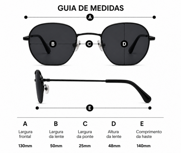 Óculos de sol unissex gfm club monaco – preto
