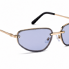 Óculos de sol feminino gfmclub aura uv400 azul