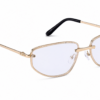 Óculos de sol feminino gfmclub aura uv400 transparente