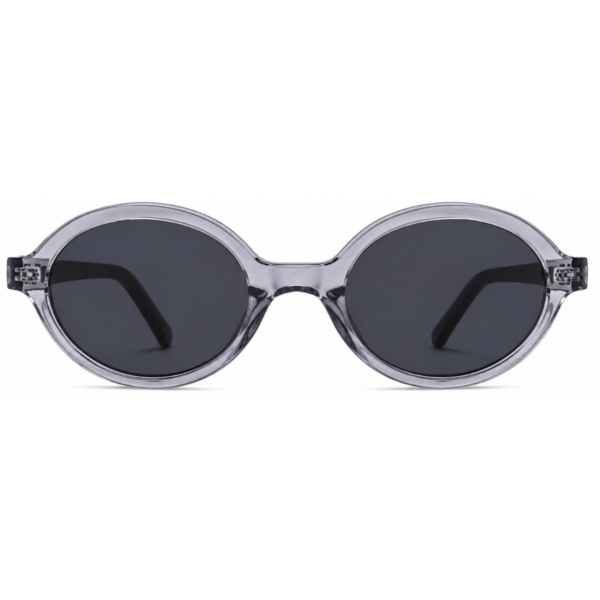 Óculos de sol feminino gfm club firenze preto translucido