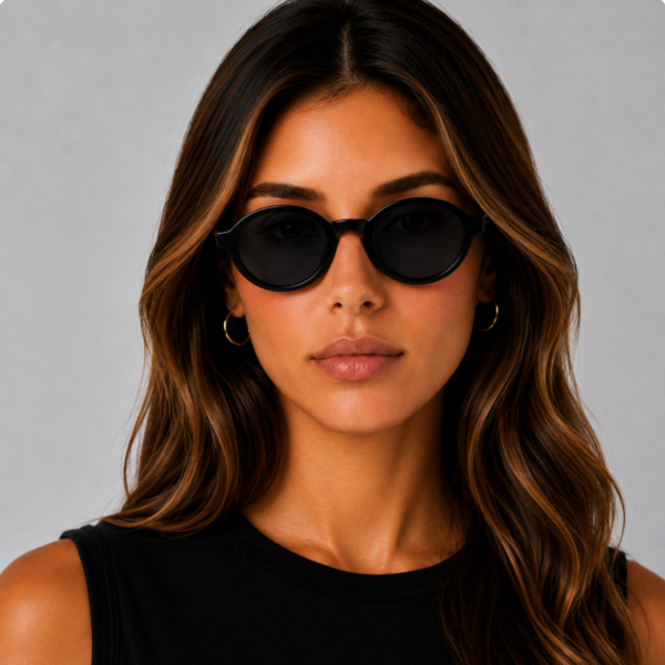 Óculos de sol feminino gfm club firenze preto