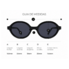 Óculos de sol feminino gfm club firenze preto